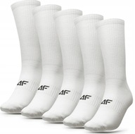 4F Ponožky VYSOKÁ ZA Kocku 5-pak USOCF284 > 35-38