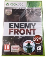 ENEMY FRONT LIMITED Edition nowa PL XBOX 360