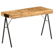 Písací stôl z masívneho mangovníkového dreva 118x50x75 cm