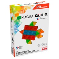 Magna-Tiles, klocki magnetyczne Magna Qubix 29 el.