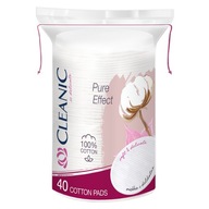 Płatki kosmetyczne Cleanic Pure Effect bawełniane owalne 40 szt.