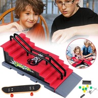 ZESTAW RAMP DO DESKOROLKI NA PALCE, RAMP ZESTAW AKCESORIÓW MINI FINGERBOARD