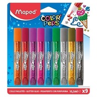 MAPED Colorpeps Klej z brokatem Colorpeps 9 szt.