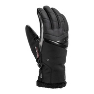 Rękawice narciarskie damskie LEKI Snowfox 3D black 7.5