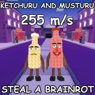 Ketchuru And Musturu 255 m/s|Steal a Brainrot |Roblox