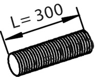 [47259] Výfukové potrubie (spojovacie, dĺžka:285mm) zodpovedajúce