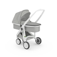 Greentom Wózek Carrycot (v.2.1) White-Grey