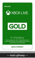 Xbox Live Gold / Xbox Game Pass Core na 6 miesięcy