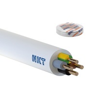 Przewód instalacyjny okrągły YDY 4x1,5 miedziany kabel 450/750V 100 m NKT