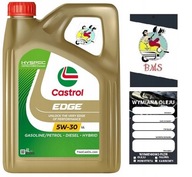 OLEJ SILNIKOWY CASTROL 5w30 5w-30 EDGE TITANIUM FST LL 4L