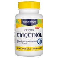 Healthy Origins Ubichinol Ubiquinol 100 mg 60 kaps Výživový doplnok