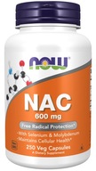 NAC + Selén a Molybdén 250 kapsúl NOW Foods