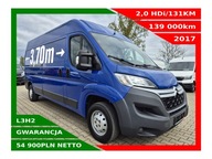 CITROEN JUMPER L3H2 2,0HDi/131KM KLIMA CZUJNIKI TEMPOMAT HAK 2500KG