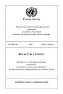 Treaty Series 2943 (Bilingual Edition) United