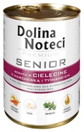 Dolina Noteci Premium dla psów Seniorów Cielęcina puszka 400g