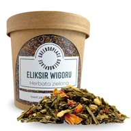 Herbata zielona ELIKSIR WIGORU jaśminowa sencha święta upominek PREZENT
