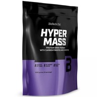 Bio Tech Hyper Mass 1000g VANILKA BIELKOVINY GAINER SACHARIDY SILA HMOTA