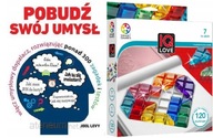 Pobudź swój umysł Joel Levy + Gra logiczna Smart Games IQ Love 120 zadań