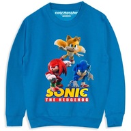 Sonic 2 Dziecięca Bluza Bawełniana Gruba Ciepła