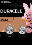 2 x Bateria DURACELL CR2032 50% WIĘCEJ MOCY