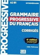 Grammaire Progressive du Francais Corriges A2 B1