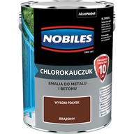 Smalt chlorokaučukový Nobiles hnedý 5 litrov