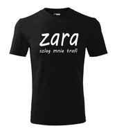 Koszulka T-shirt zara szlag mnie trafi dziecięca