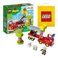 LEGO DUPLO č. 10969 - Hasičské auto + Darčeková taška LEGO