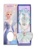 Elsa bransoletka naszyjnik pierścionek w pudełku na prezent dla dziewczynki