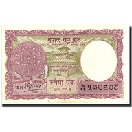 Banknot, Nepal, 1 Rupee, 1965, 1965, KM:12, AU(55-