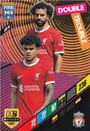 FIFA 365 2024 Panini - Mohamed Salah || Luis Díaz LIV 14 Double Trouble