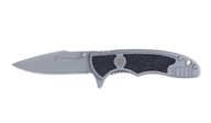 Smith&Wesson Nóż składany Drop Point Silver/Black Handle