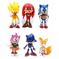 Sonic The Hedgehog Figúrky Hračky Sada 6 ks