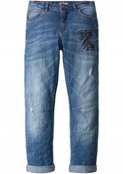 128 Bonprix SPODNIE JEANSOWE