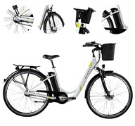 Elektrický mestský bicykel 28 Nexus 3 Hliník 10,4 Ah Podpora 5 režimov