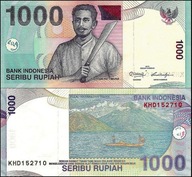 INDONEZJA, 1000 RUPIAH 2000/2013 Pick 141m