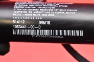 damper electrical door right rear part 1063441-00-C TESLA MODEL X 90D 15-21