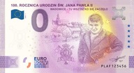 Banknot 0 Euro 2020 (Polska)-Wadowice Jan Paweł II