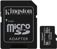 Karta microSDHC Canvas Select Plus Kingston 32 GB A1 CL10