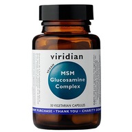Glukosamín s MSM 30 kapsúl Viridian
