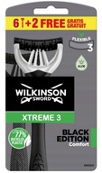 8x Strojček WILKINSON Xtreme 3 Black Edition