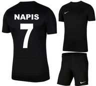 Nike komplet strój piłkarski z NADRUKIEM 147-158