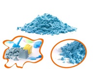 Kinetický piesok 1kg v sáčku modrý