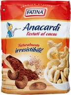 Orzechy nerkowca z kakao 130g całe Fatina Anacardi
