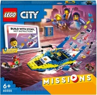 LEGO City Śledztwa wodnej policji 60355 278 el. 6+