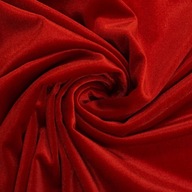 Pletený velúr cuba farba červená