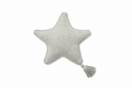 TWINKLE Star Grey vankúš 25x25cm