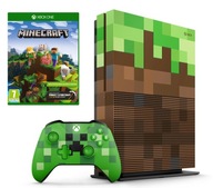 NOWA KONSOLA XBOX ONE S 1TB MINECRAFT LIMITED +GRA