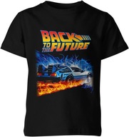 KOSZULKA BACK TO THE FUTURE POWRÓT DO PRZYSZŁOŚCI DELOREAN DZIECIĘCA R.128