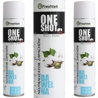 FRESHTEK One Shot Bavlna neutralizátor zápachu 2